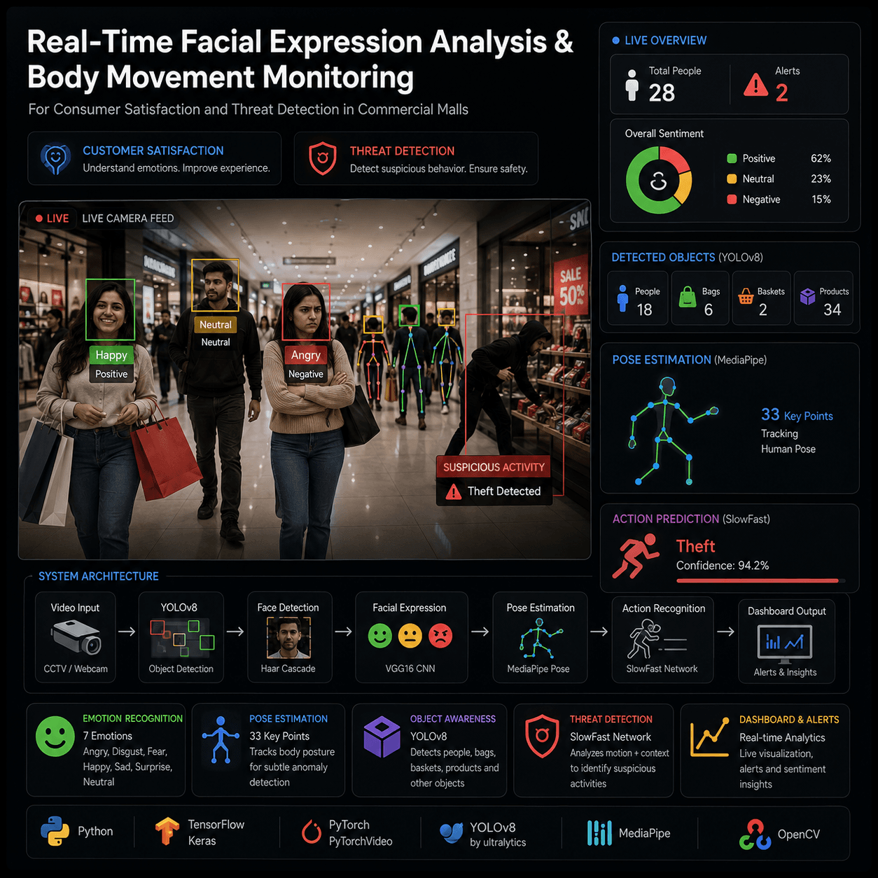 Dual-Purpose Mall Monitoring